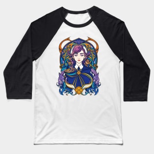 Art Nouveau Baseball T-Shirt